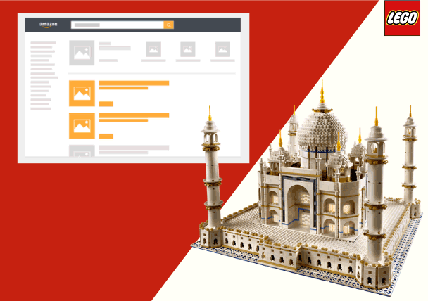 Lego India Amazon Ads by Browntape Lego India Amazon Ads by Browntape