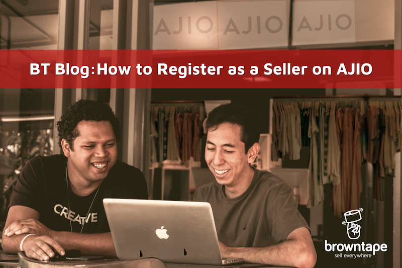 register as a seller on Ajio