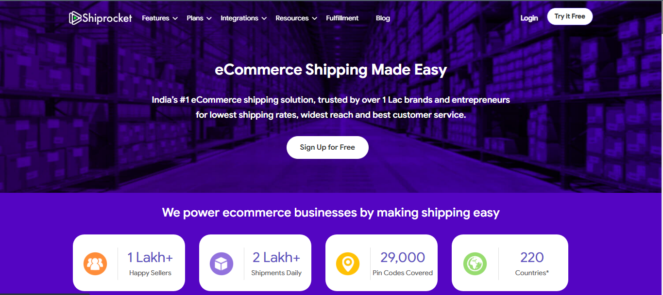 Top 5 Best ECommerce Courier Aggregators Of India - Browntape