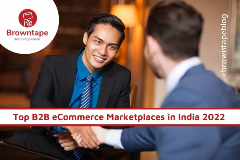 Top B2B ECommerce Marketplaces In India 2022 - Browntape